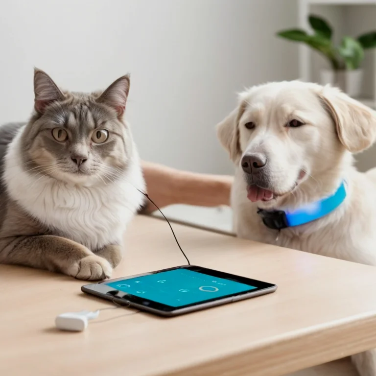 PfotenAi Smart Feeder auf einem Tisch